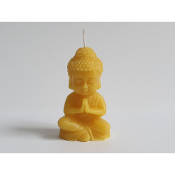 Bees wax candle 'Buddha'