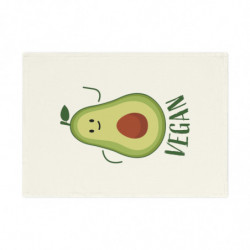 Cotton Tea Towel - "Vegan"